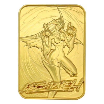Yu-Gi-Oh! GX Elemental Hero Burstinatrix 24k Gold Plated Card-image