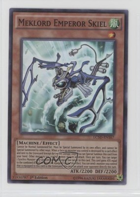 2014 Yu-Gi-Oh! Legendary Collection 5Ds 1st Edition SR Meklord Emperor Skiel 3c7-image