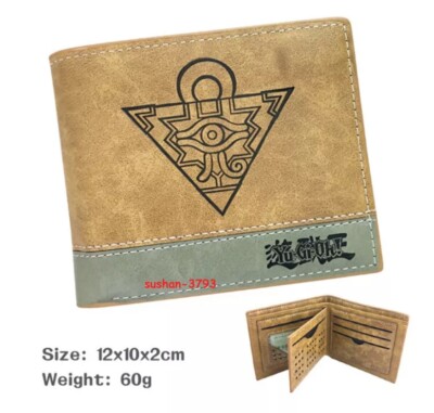 Cosplay Yu-Gi-Oh Anime Shield PU Wallet Fashion Leather Folding Wallet Gift-image