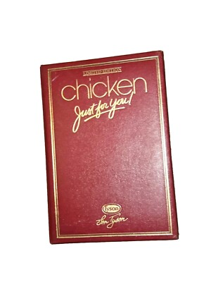 Tyson Limited Edition Chicken Just For You Vintage Cookbook 1984 Faux Leather -image