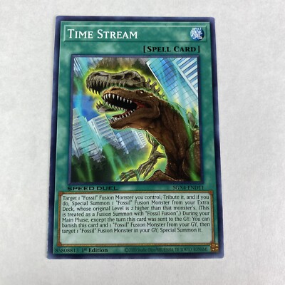 Yugioh Time Stream SGX4-END11 Common 1st Edition Speed Duel Midterm Destruction-image
