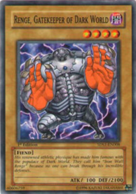 Renge, Gatekeeper of Dark World - 5DS1-EN008 - Common - Unlimited Edition x3 - N-image