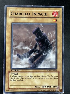 Yugioh Charcoal Inpachi 1st Edition 5DS1-EN005-image