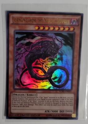 YuGiOh! - LC05-EN001 - JORMUNGARDR THE NORDIC SERPENT - ULTRA RARE NM-image
