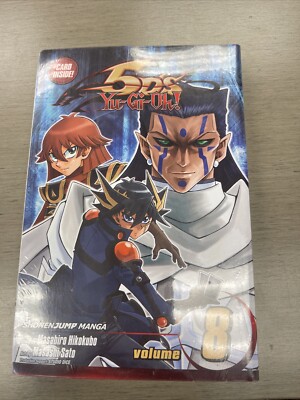Yu-Gi-Oh! 5D's, Vol. 8 Paperback Masahiro Hikokubo  NEVER OPENED CARD INSIDE-image
