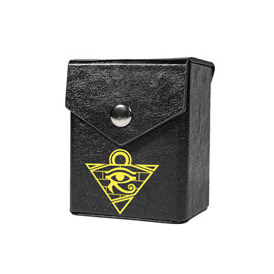 Pharaoh's Soul Leather Deck Box - Belt Loop - Faux Leather - Yu-Gi-Oh GX TGC-image