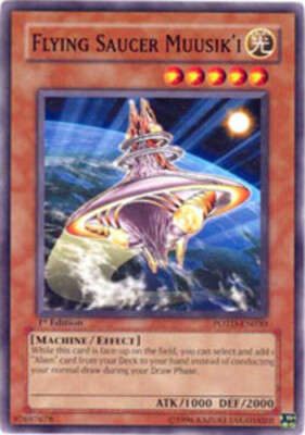 Flying Saucer Muusik'i - POTD-EN030 - Common - 1st Edition LP YuGiOh!  Booster S-image