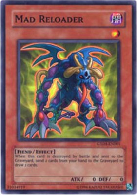 1 x Mad Reloader - GX04-EN001 - Super Rare - Limited Edition Near Mint, English-image