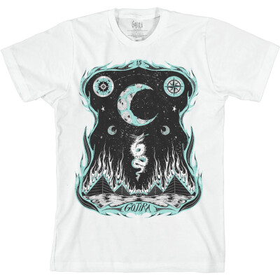 Gojira - Dragons Dwell - White t-shirt-image
