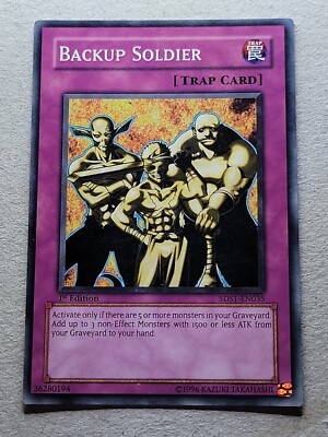 Backup Soldier - 5DS1-EN035 - 1st Edition  YuGiOh-LP -image