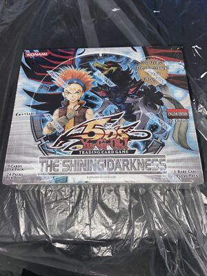 Yugioh 5Ds Shining Darkness Booster Box 1st Editon Factory Sealed-image