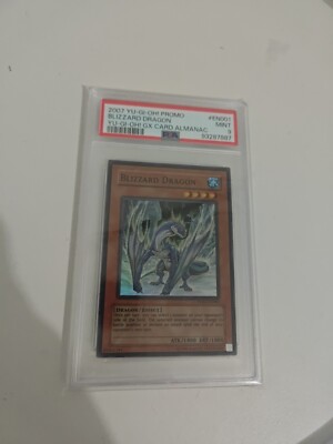 Yu-Gi-Oh! TCG Blizzard Dragon Yu-Gi-Oh! GX Card Almanac PSA 9 Mint POP 7-image
