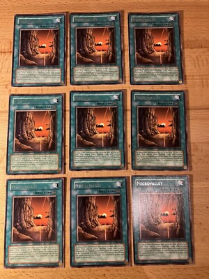 YuGiOh! YuGIOh 1 Piece = 1 Card Necrovalley DL3-001 Valley of the Dead Rare NM/EXC+-image