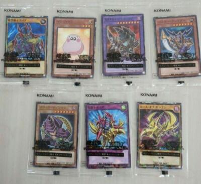 Yu-Gi-Oh! x Hi-Chew SEVEN ELEVEN Collabo Promo Complete 7 Types Full Set KONAMI-image