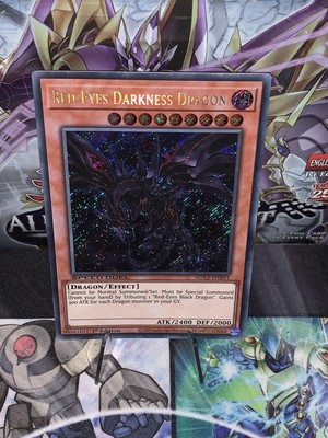 Red-Eyes Darkness Dragon (Secret Rare) SGX3-ENB01 Speed Duel GX: Duelists of...-image