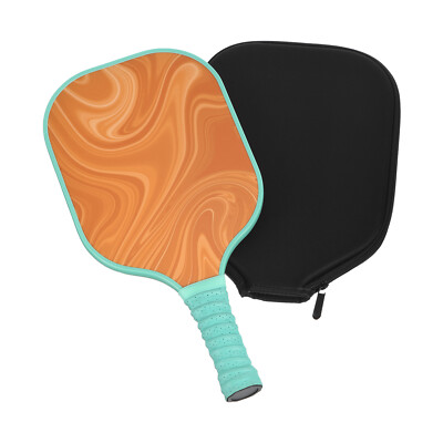 Graphite Pickleball Paddle Carbon Fiber Polymer Racket with Anti-Slip Grip-image