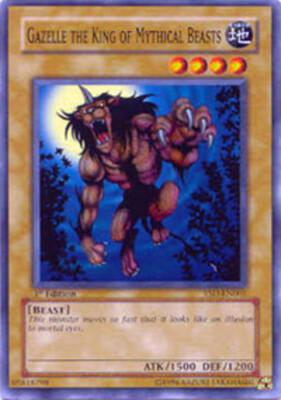 Gazelle the King of Mythical Beasts - YSD-EN001 - Common - 1st Edition x1 - Ligh-image