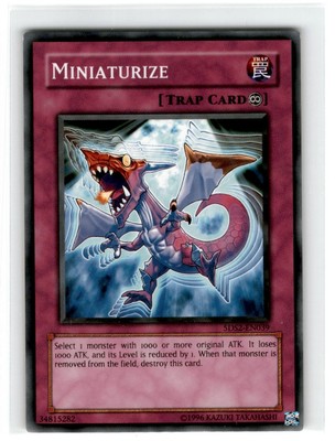 Yu-Gi-Oh! Miniaturize Common 5DS2-EN039 Moderately Played Unlimited-image