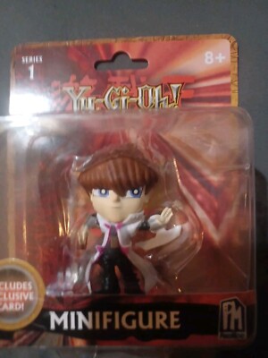 2020 Phat Mojo  Series 1 YuGiOh Seto Kaiba Dragon  Mini Figure W/ Card Fast Ship-image