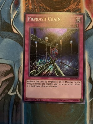 Fiendish Chain LC5D-EN082 Legendary Collection 5D's 1st Edition Secret Rare VLP-image