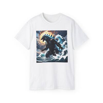 Godzilla Tee, Monster Movie Shirt, Kaiju Graphic T-Shirt, Pop Culture Tee-image