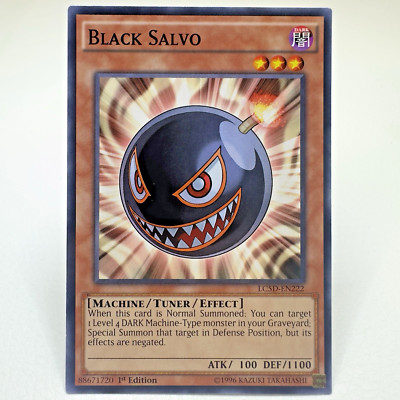 Yugioh Black Salvo LC5D-EN222 1st Edition Common - NM-image