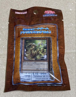 Yu-Gi-Oh! Wind Spirit User Acrylic Block Vol.1 Collectible Display Unused Gift-image