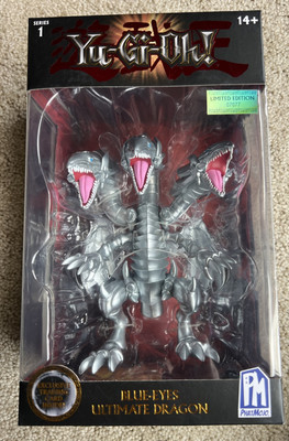 Yu-Gi-Oh! Blue Eyes Ultimate Dragon Action Figure with Exclusive Card Limited Ed-image