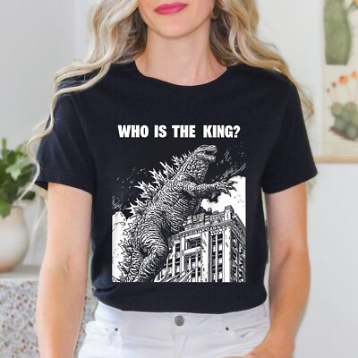Retro Kaiju Monster New York Vintage Japanese Art Vintage Godzilla T-Shirt-image