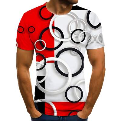 Skull Pattern Short-Sleeved T-Shirt for Men and Women in Multiple Sizes and Fits-image