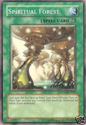 SOVR EN059 UNL ED 3X SPIRTUAL FORREST COMMON CARDS-image
