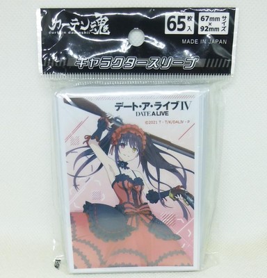 Date A Live Tokisaki Kurumi Card Sleeves Deck Protector 65pcs Unused Deck Suppli-image