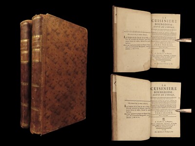 1779 Cookbook MENON French Cuisine Cooking for Women Wine Liquor Food Recipes-image