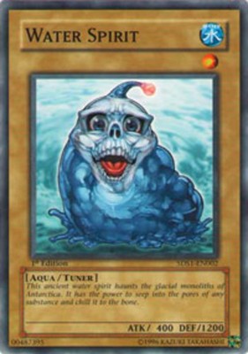 1 x Water Spirit - 5DS1-EN002 - Common - 1st Edition Near Mint, English-image