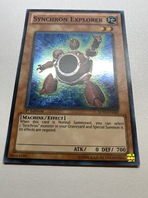 Yu-Gi-Oh! Synchron Explorer Super Rare 1st Edition 5DS3-EN005 MP-image