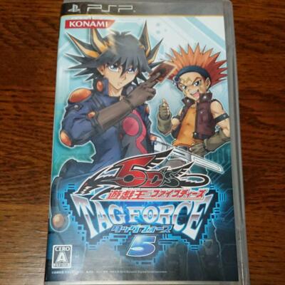 PSP YU GI OH 5D'S TAG FORCE 5 4988602153149-image