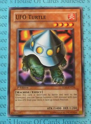 UFO Turtle 5DS1-EN016 Yu-Gi-Oh Card 1st Edition New-image
