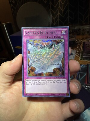 Yugioh 2014 Vanity’s Emptiness LC5D-EN253 Secret Rare 1st Ed LP-image