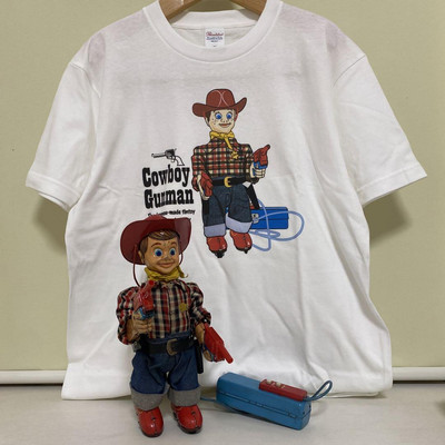 Yonezawa Toys Two-Handed Guns Marshall Wild Bill Tin Toy & T-Shirt-image