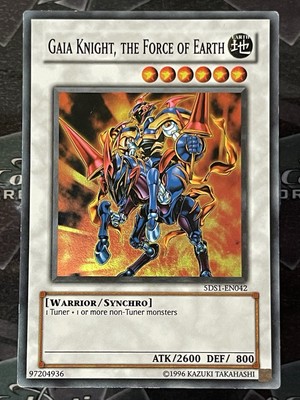 Gaia Knight, the Force of Earth 5DS1-EN042 - Super Rare - Yu-Gi-Oh! - LP-image