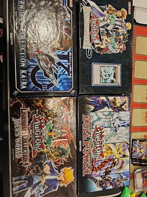 Yu-Gi-Oh  Empty Duel Power Legendary Collection Kiba, Joey, 5d's Booster Box Lot-image