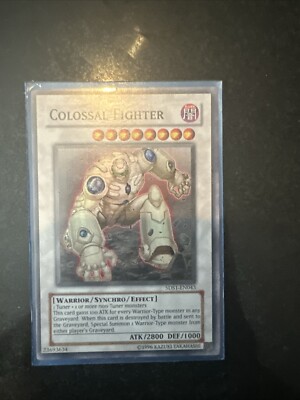 Yu-Gi-Oh! TCG Colossal Fighter Yu-Gi-Oh! 5D's 5DS1-EN043 Unlimited Super Rare-image