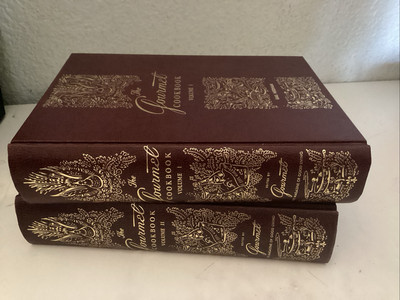 The Gourmet Cookbook Volume 1 & 2 (Vintage Hardcover) Full Set-image