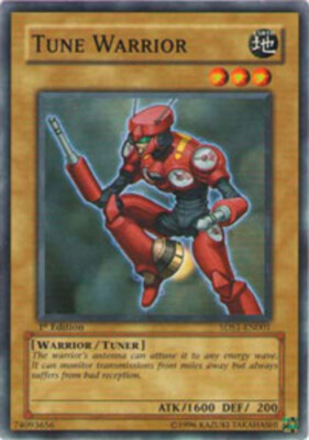 3 x Tune Warrior - 5DS1-EN001 - Common - 1st Edition Near Mint, English-image