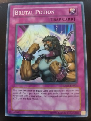 YuGiOh Brutal Potion Super Rare GX05-EN003 Unlimited NM-image