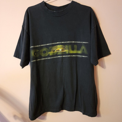 Vintage Godzilla Movie Promo T Shirt Rare Licensed Toho Co 1998 Tristar -image