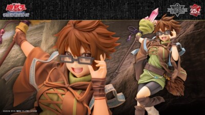 Yu-Gi-Oh! CARD GAME Monster Figure Collection Aussa the Earth Charmer 1/7 260mm-image