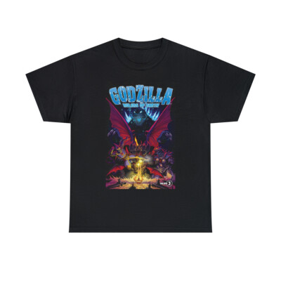 Godzilla Shirt, Godzilla T-Shirt, Godzilla Unisex Heavy Cotton Tee-image