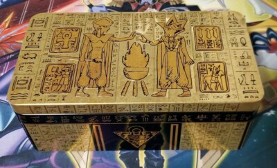 Yu-Gi-Oh! Tin w/450+ cards-image
