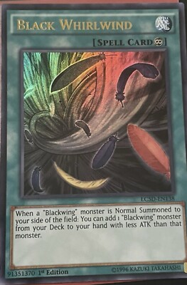 Black Whirlwind LC5D-EN138 Legendary Collection 5D's 1st Edition-image